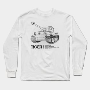 Tiger I | World War 2 Tank Long Sleeve T-Shirt